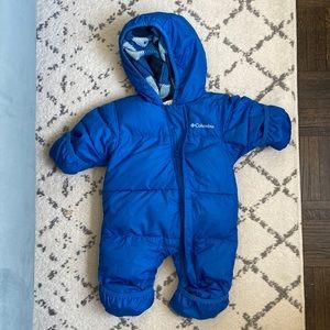 Columbia Winter bunting blue -Never worn 0-3 Mon
